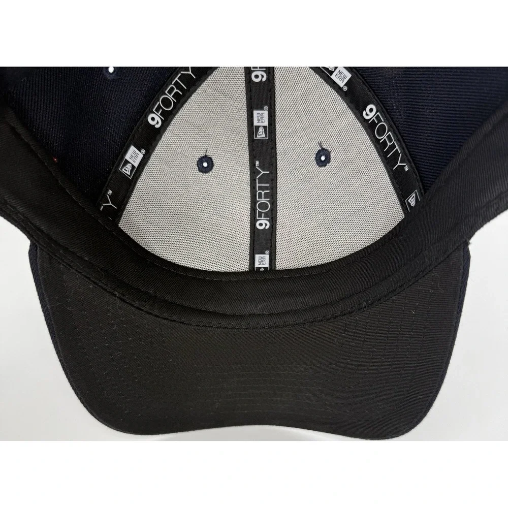 New Era Cleveland Guardians 9FORTY Adjustable Hat Navy MLB Baseball Cap